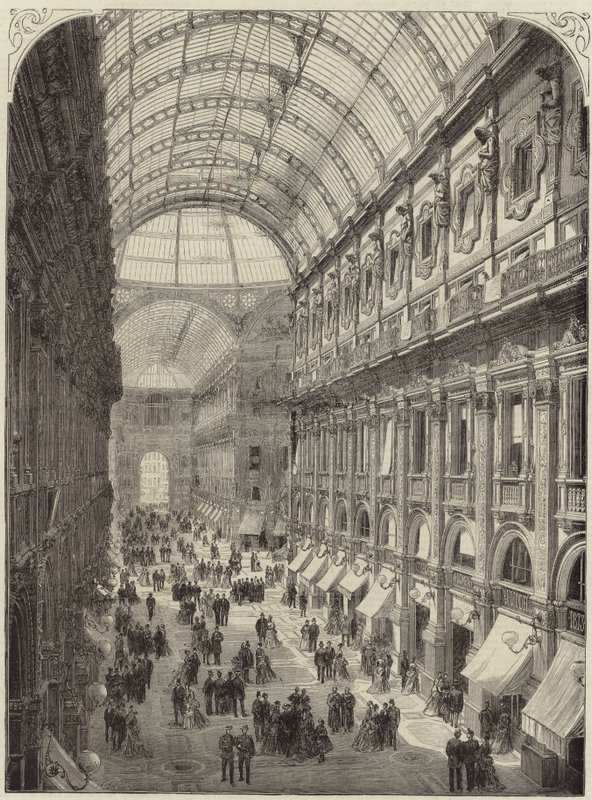A Victor Emmanuel Galéria alkotó: English School