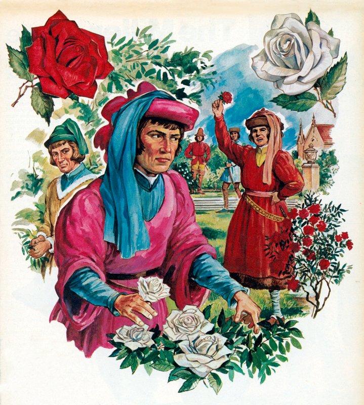 A rózsák háborúja alkotó: English School