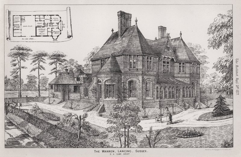 A Warren, Lancing, Sussex alkotó: English School