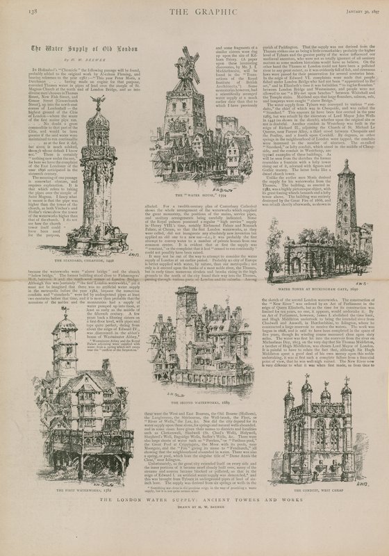 Old London vízellátása alkotó: English School
