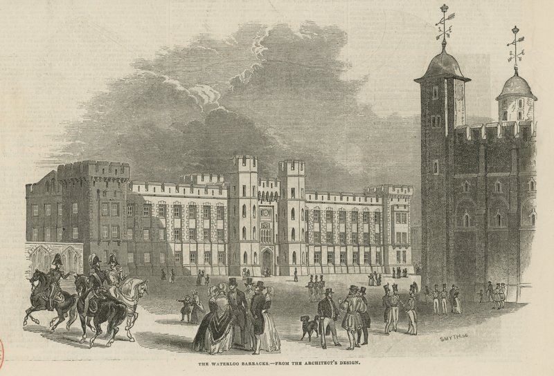 A Waterloo-laktanya alkotó: English School