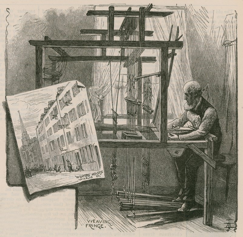Spitalfields takácsai alkotó: English School