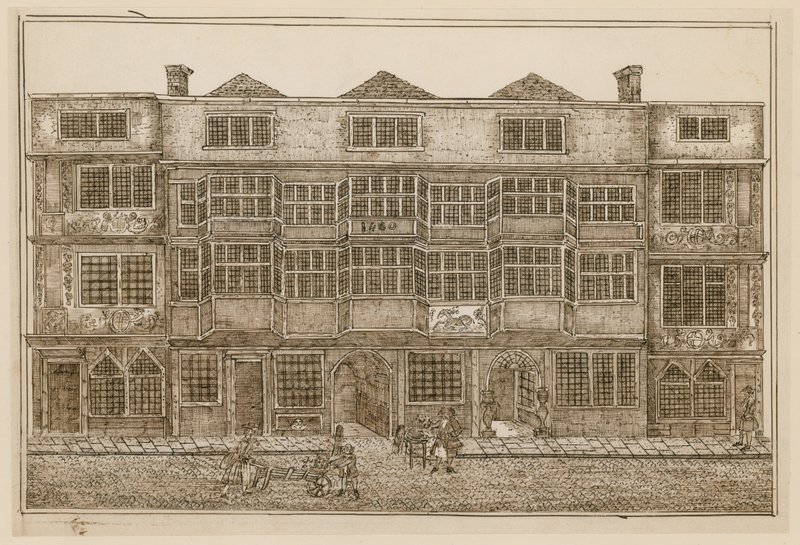 The White Hart, Bishopsgate Street alkotó: English School