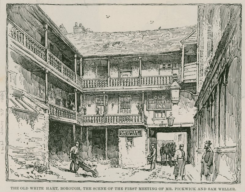 The White Hart, Southwark alkotó: English School
