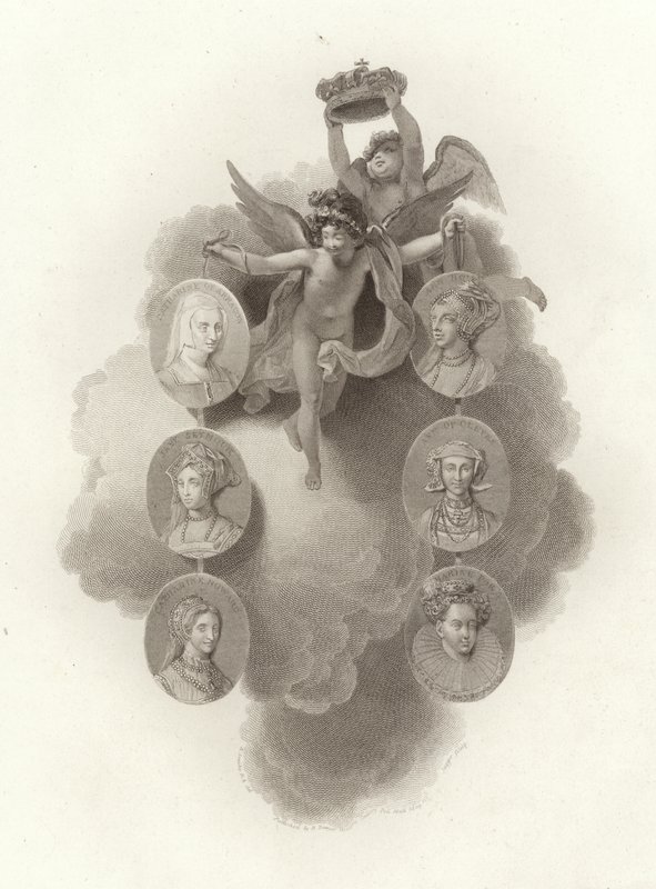 Henrik király feleségei VIII alkotó: English School