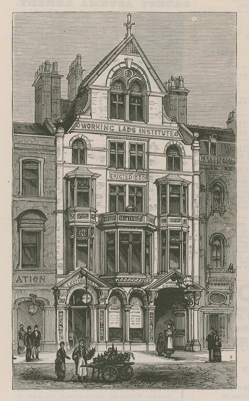 The Working Lads Institute, Whitechapel alkotó: English School