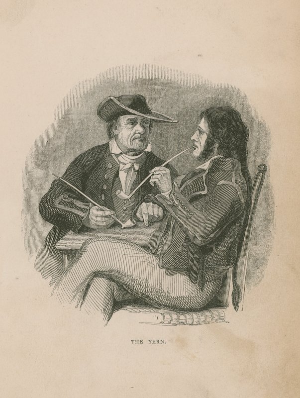 A fonal; illusztráció: Szegény Jack, Frederick Marryat alkotó: English School