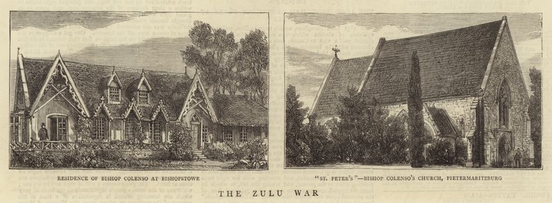 A zulu háború (metszet) alkotó: English School
