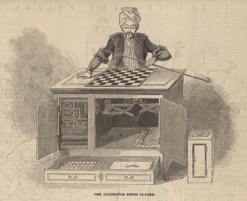 Az automata sakkozó alkotó: English School