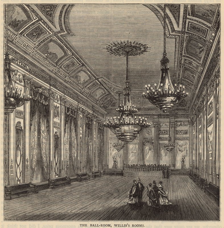A bálterem, Williss Rooms alkotó: English School