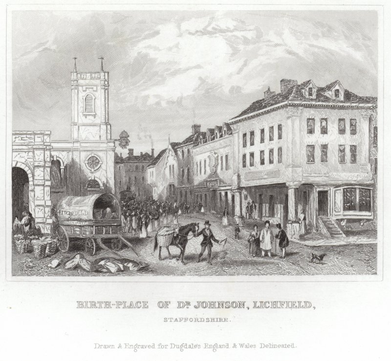 Dr. Johnson szülőhelye alkotó: English School