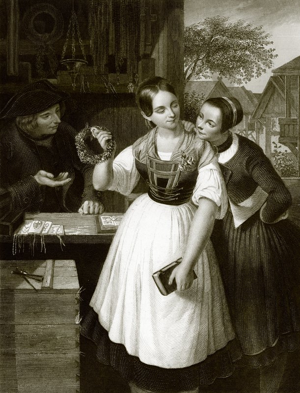 A menyasszonyi koszorú alkotó: English School