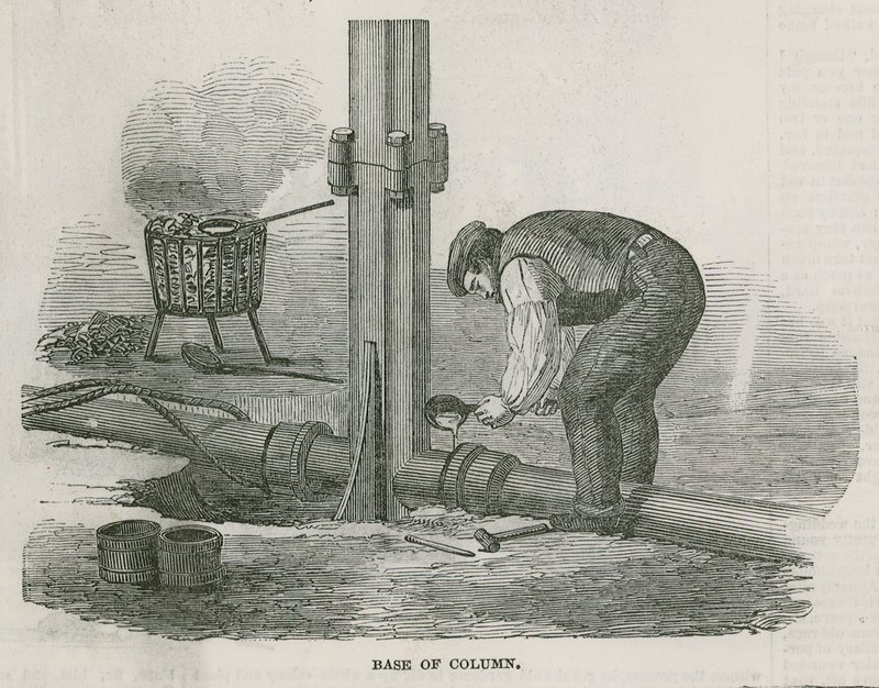 Az épület a londoni Hyde Parkban, az 1851-es Nagy Kiállításhoz alkotó: English School