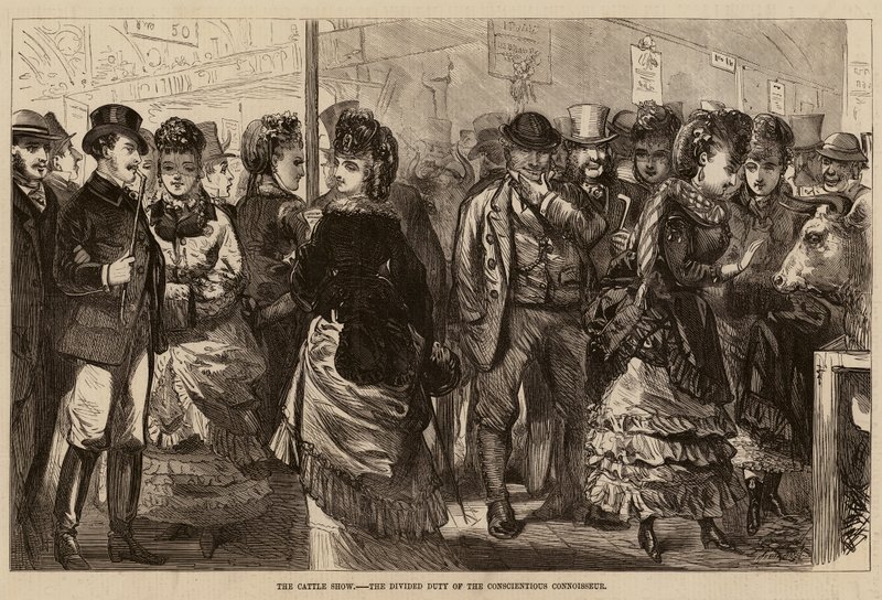 A marhakiállítás, a lelkiismeretes műértő megosztott kötelessége (metszet) alkotó: English School