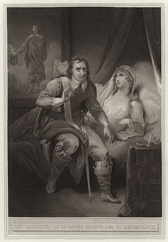 Cromwell lánya bűnbánatra buzdította alkotó: English School