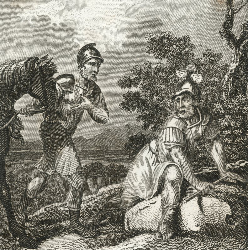 Aemilius Paulus halála (metszet) alkotó: English School