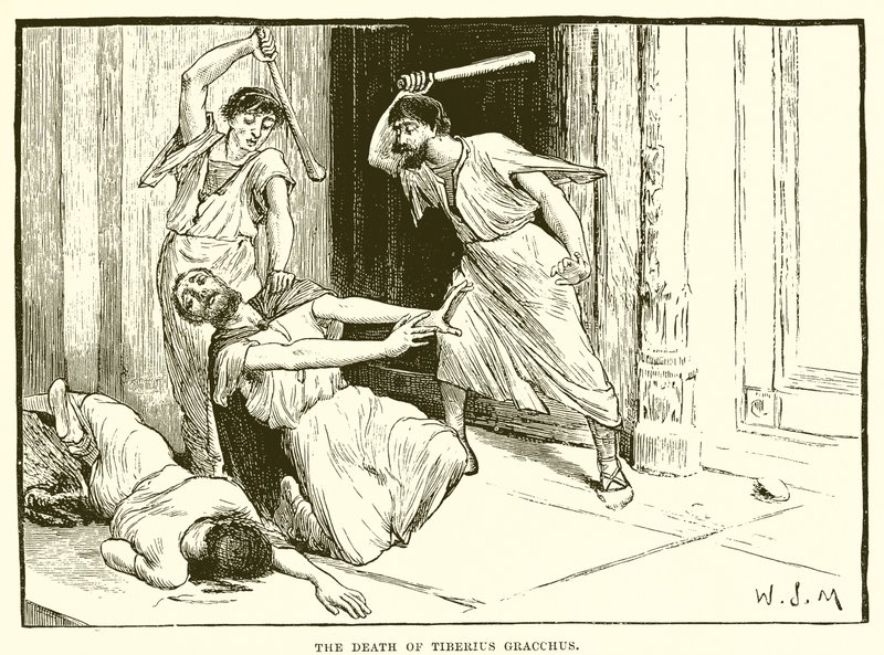Tiberius Gracchus halála alkotó: English School