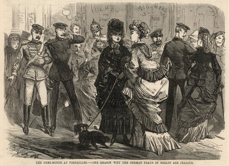 A demimonde Versailles-ban alkotó: English School