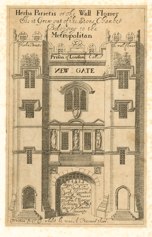 Newgate legkorábbi ismert képe alkotó: English School