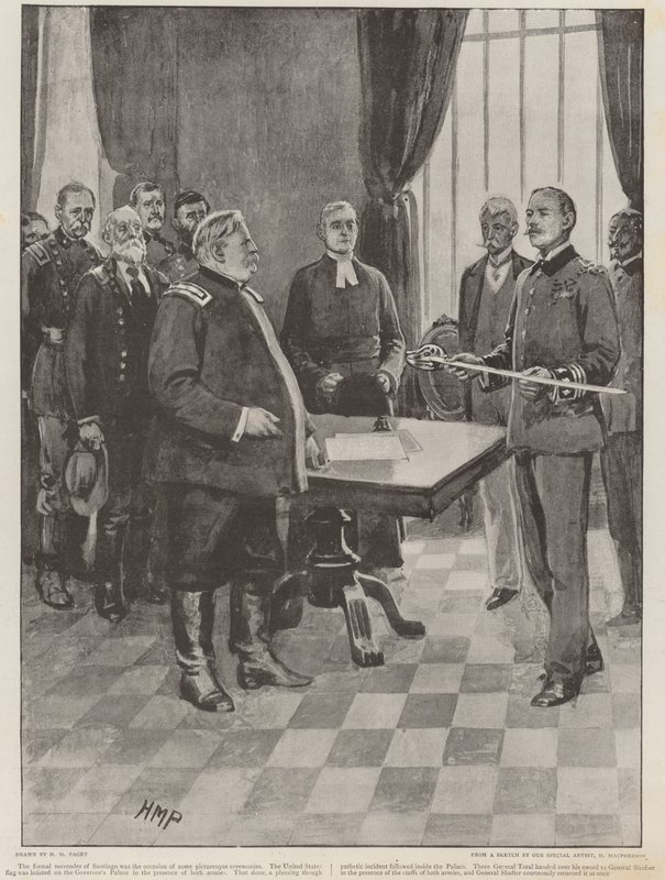 Santiago bukása alkotó: English School