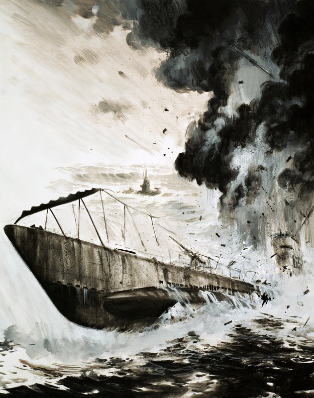 A kísértetjárta U-Boat 65 alkotó: English School