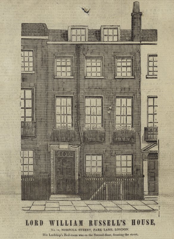 Lord William Russell otthona alkotó: English School