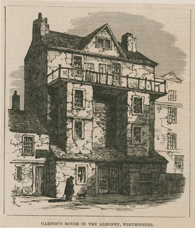 William Caxton otthona alkotó: English School