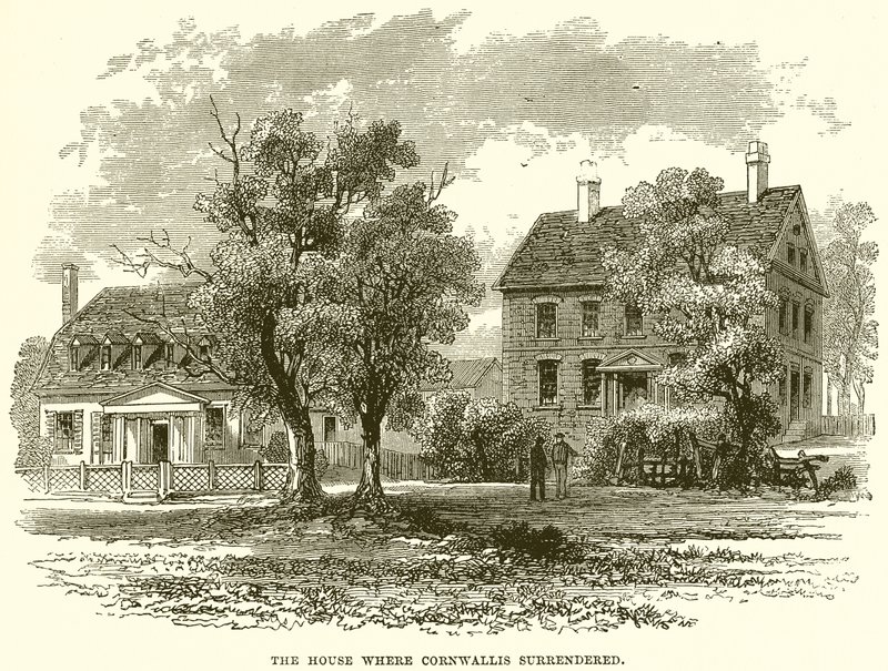 A ház, ahol Cornwallis megadta magát alkotó: English School