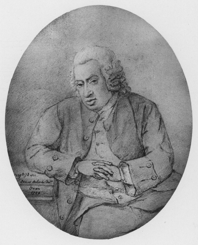 Dr. Samuel Johnson utolsó portréja (litho) alkotó: English School
