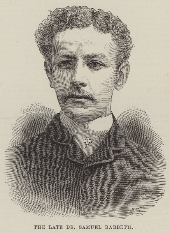 A néhai dr Samuel Rabbeth (metszet) alkotó: English School
