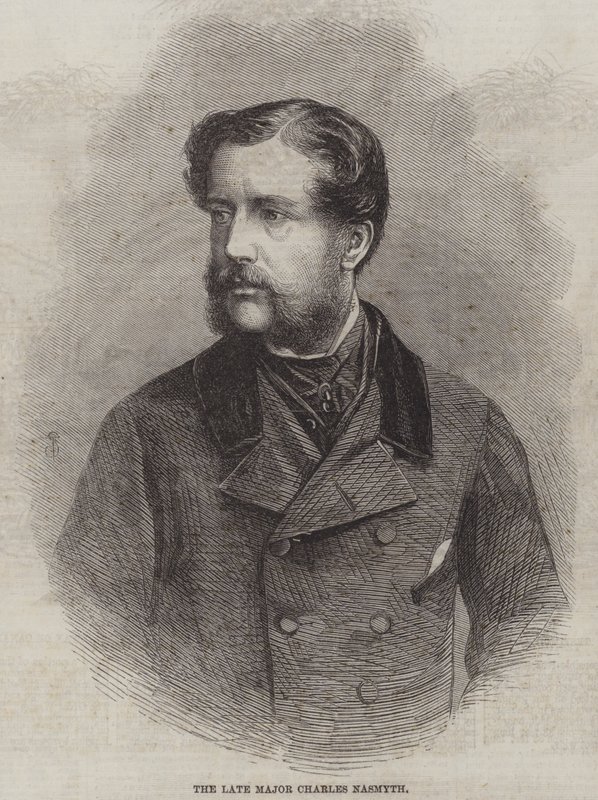 A néhai Charles Nasmyth őrnagy (metszet) alkotó: English School