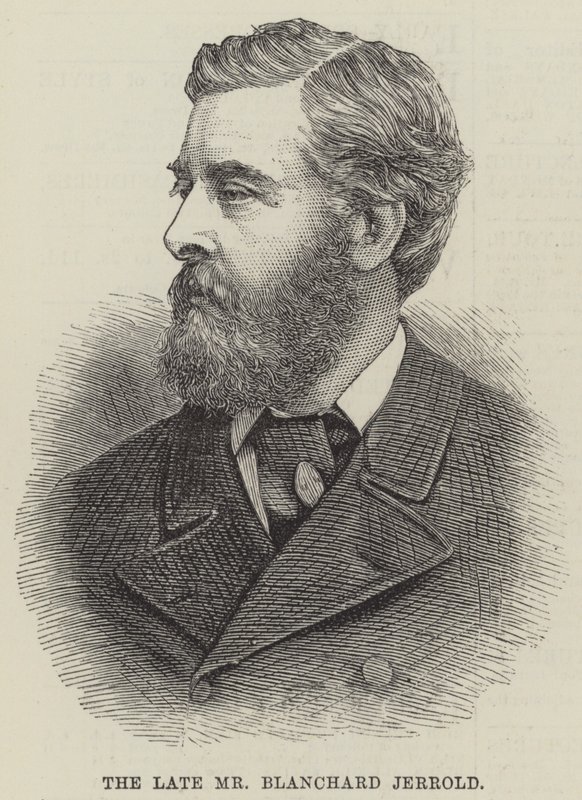 A néhai Blanchard Jerrold (metszet) alkotó: English School