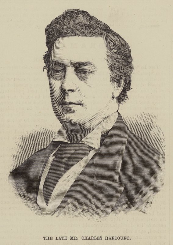 A néhai Charles Harcourt (metszet) alkotó: English School