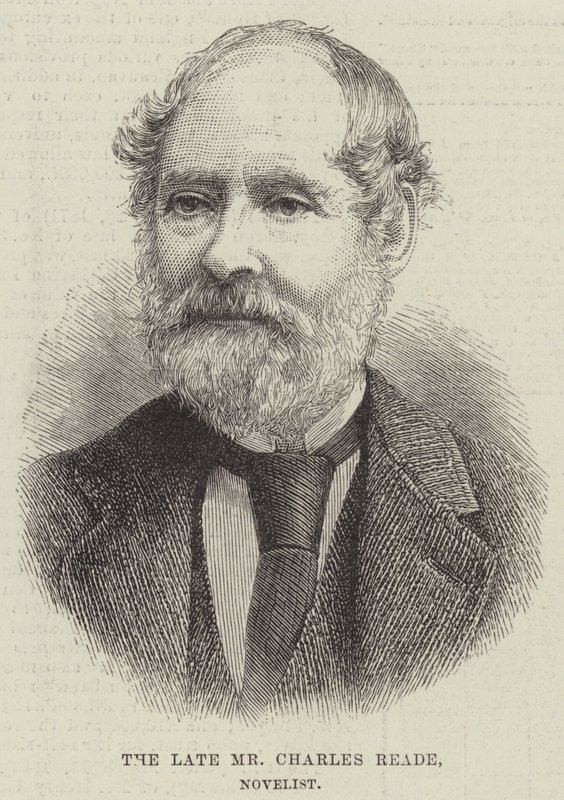 A néhai Charles Reade úr, regényíró (metszet) alkotó: English School