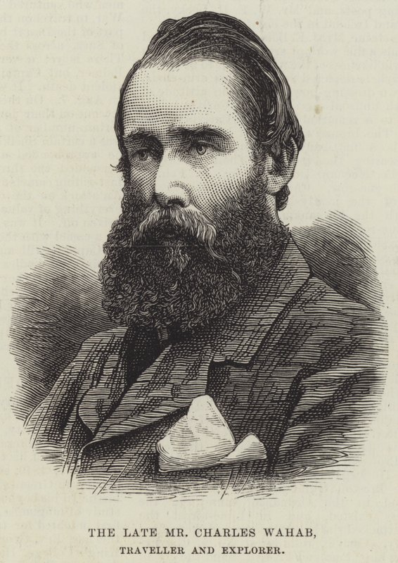 A néhai Charles Wahab úr, utazó és felfedező (metszet) alkotó: English School