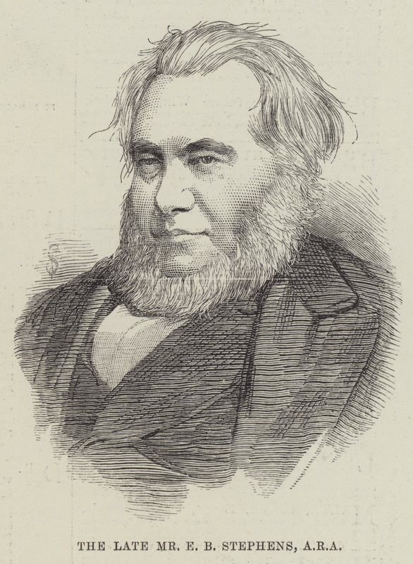 A néhai Mr. E. B. Stephens, ARA (metszet) alkotó: English School