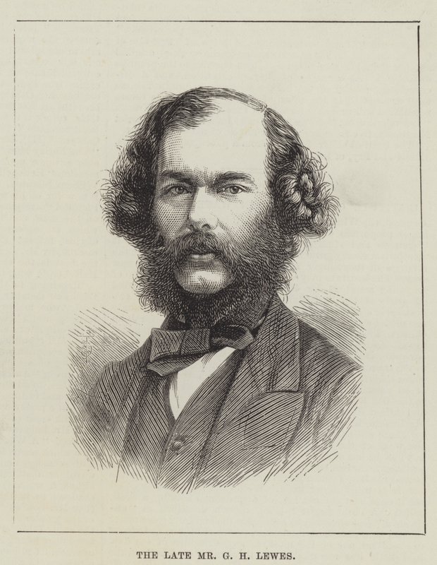 A néhai Mr. G. H. Lewes (metszet) alkotó: English School
