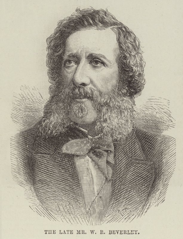 A néhai Mr. W. R. Beverley (metszet) alkotó: English School