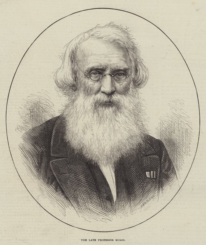A néhai Morse professzor (metszet) alkotó: English School