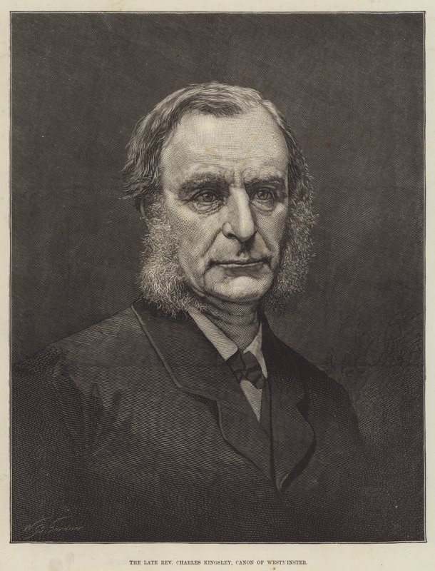 Charles Kingsley néhai tiszteletes, Westminsteri kanonok (metszet) alkotó: English School