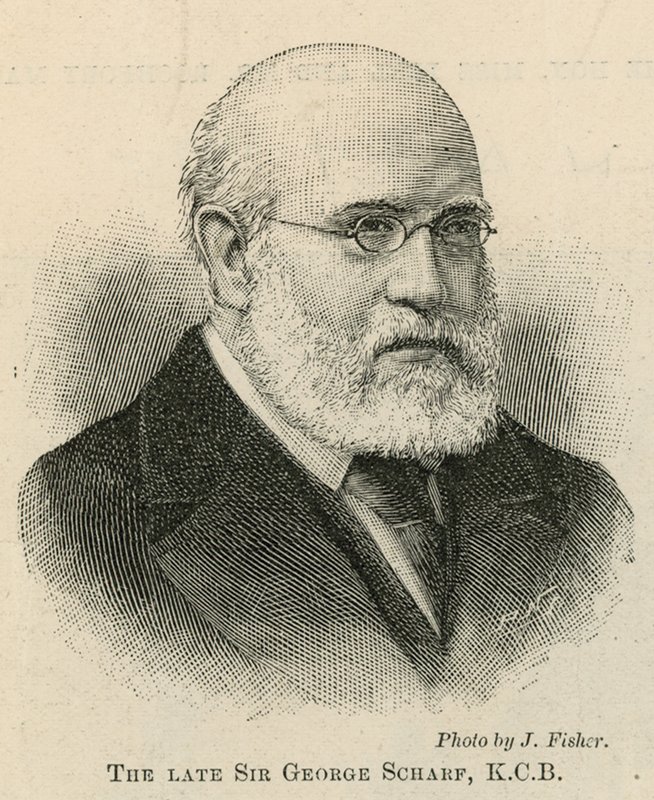 A néhai Sir George Scharf, KCB alkotó: English School