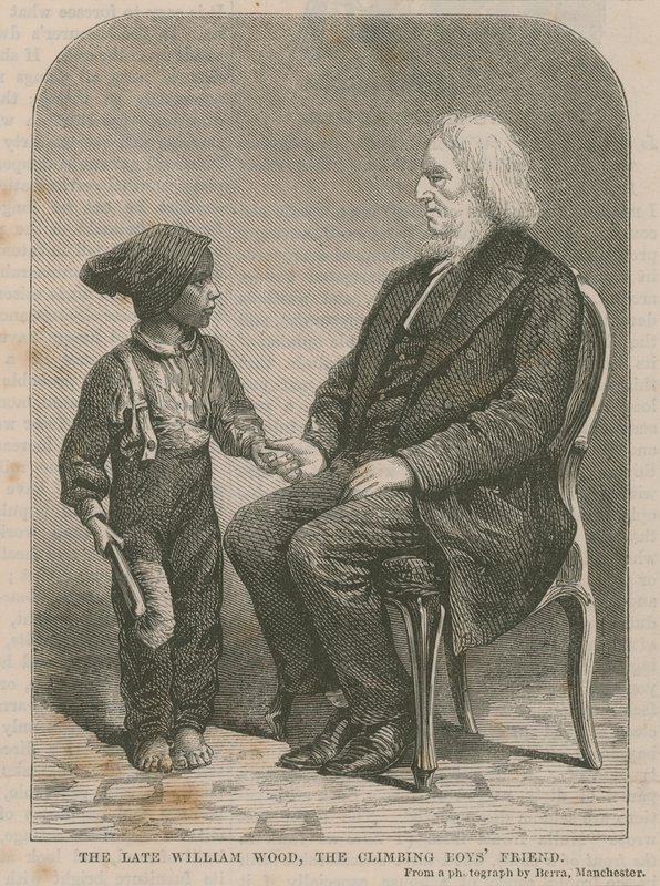 A néhai William Wood, a hegymászó fiúk barátja alkotó: English School