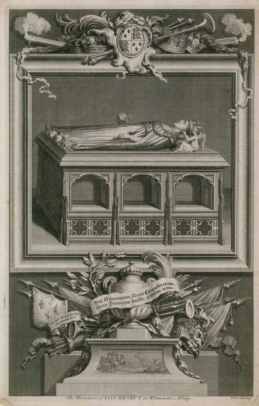 V. Henrik emlékműve alkotó: English School