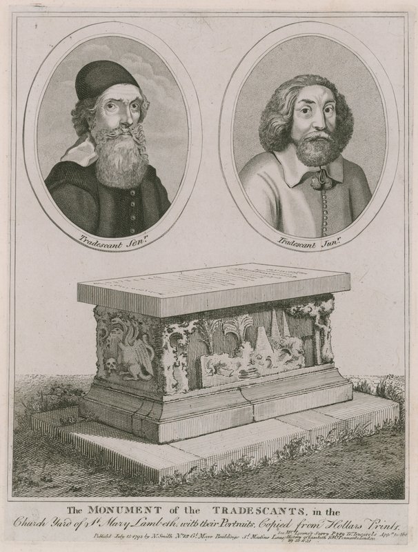 A Kereskedők emlékműve a Szent Mária, Lambeth templomudvarban alkotó: English School