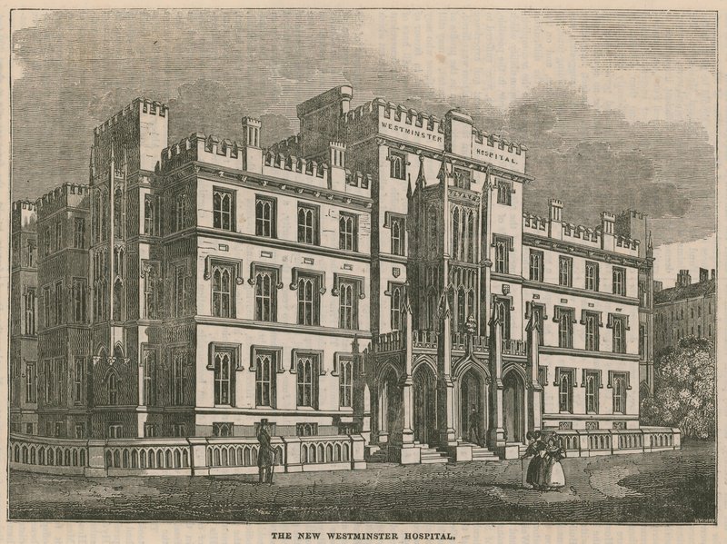 Az új Westminster Kórház alkotó: English School