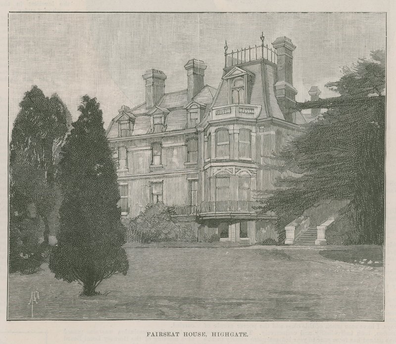 A Highgate új nyilvános parkja: Fairseat House alkotó: English School