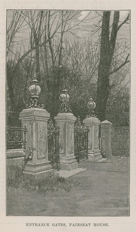 A Highgate új nyilvános parkja: bejárati kapuk, Fairseat House alkotó: English School