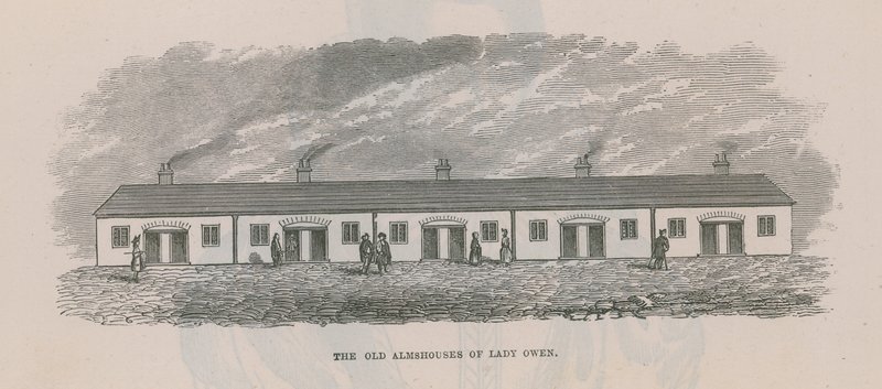 Lady Owen régi alamizsnái alkotó: English School
