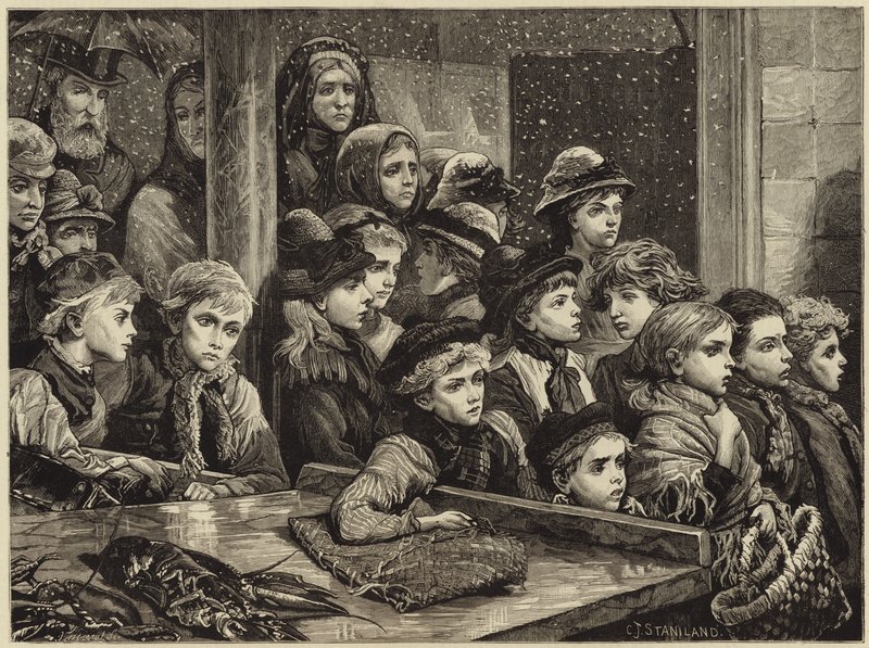 London szegényei alkotó: English School