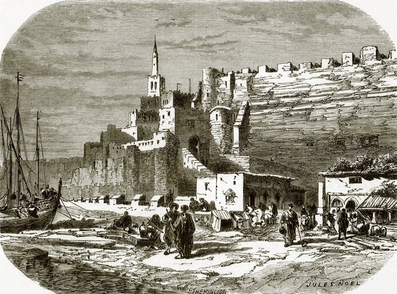 Tanger kikötője alkotó: English School